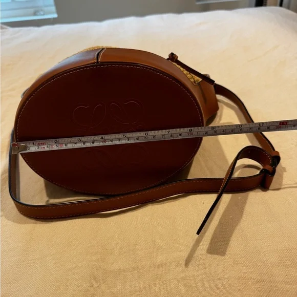 Loewe raffia balloon Bucket Bag by JW Anderson large size - Picture 9 of 10